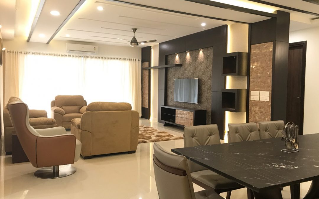 Apartment Interior Design for Dr.A.J.Shetty